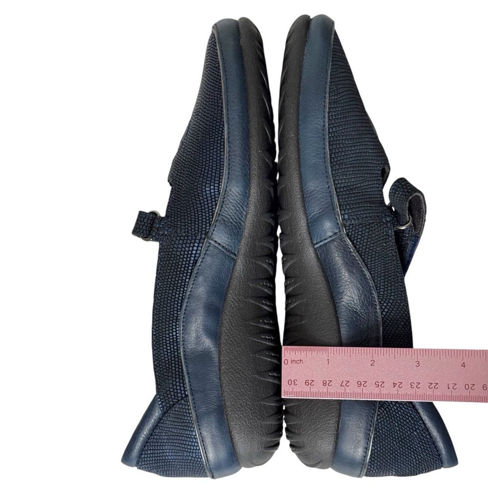 NWT Naot Matai Navy Blue Adjustable Mary Jane Flats Comfort Shoes Size 10-10.5 - Picture 13 of 16